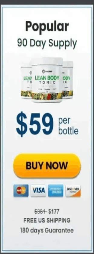 Nagano Tonic 3 bottle